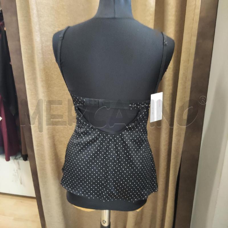 CANOTTA DONNA INTIMA NERO POIS BIANCHI EMPORIO ARMANI ROSA  | Mercatino dell'Usato Domodossola 3