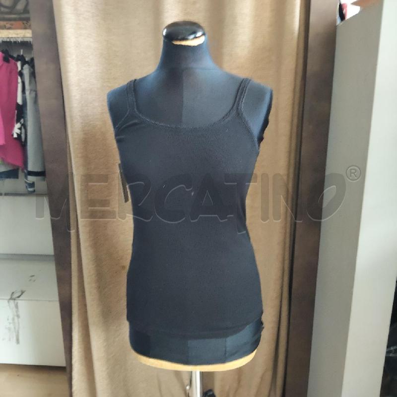 CANOTTA DONNA MAX&CO NERA COSTINE  | Mercatino dell'Usato Domodossola 1