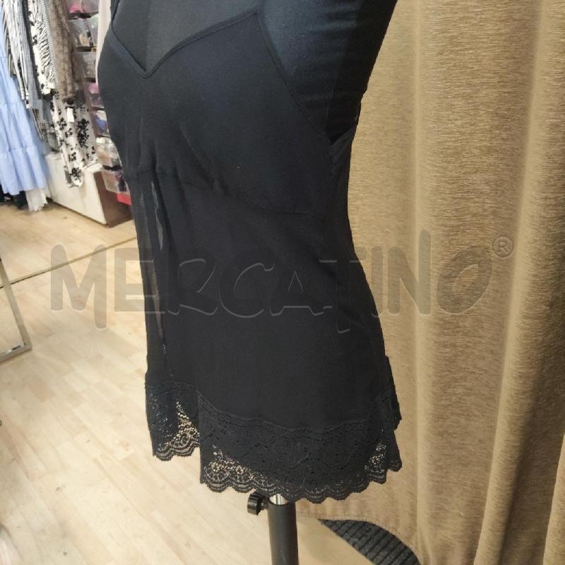 CANOTTA DONNA TWIN SET NERA TRASPARENTE | Mercatino dell'Usato Domodossola 2