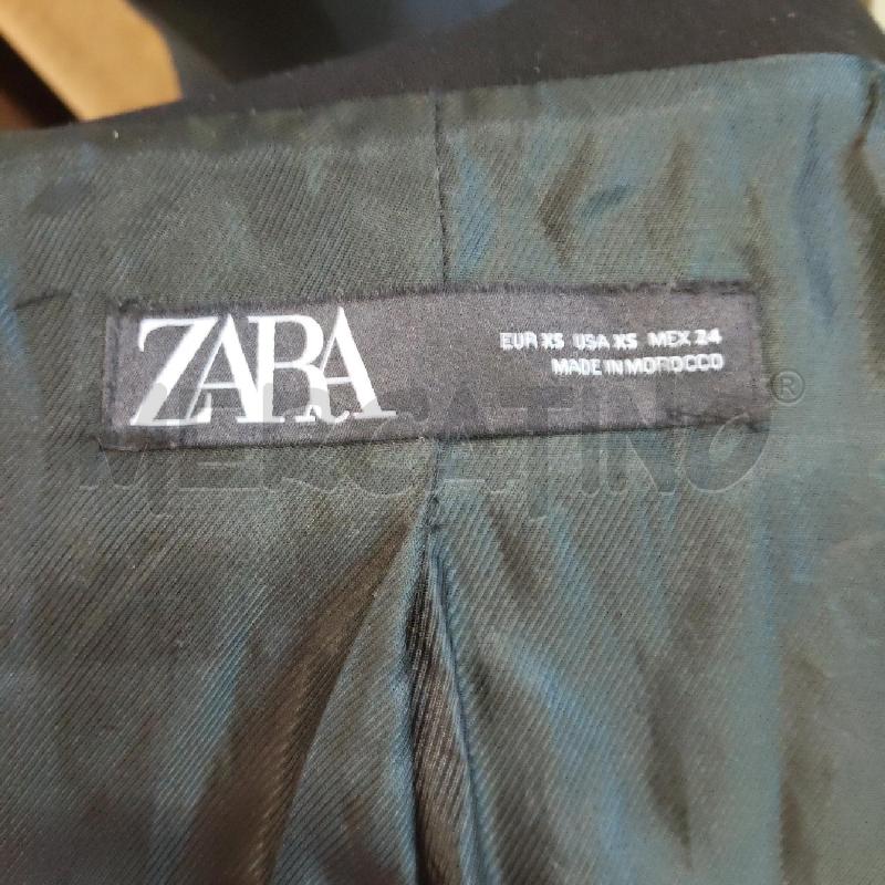 CAPPOTTO DONNA NERO ZARA  | Mercatino dell'Usato Domodossola 3