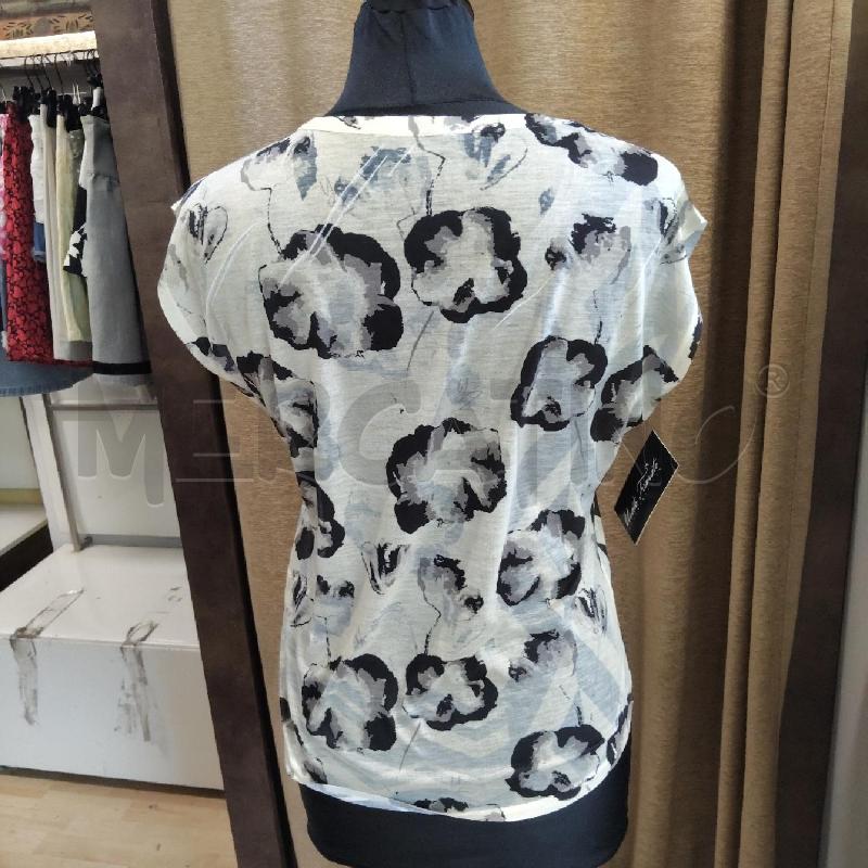 CASACCA DONNA BEIGE FIORI GRECHE YES ZEE | Mercatino dell'Usato Domodossola 4