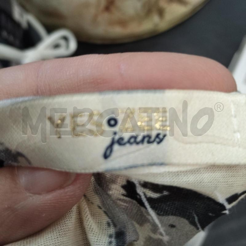 CASACCA DONNA BEIGE FIORI GRECHE YES ZEE | Mercatino dell'Usato Domodossola 5