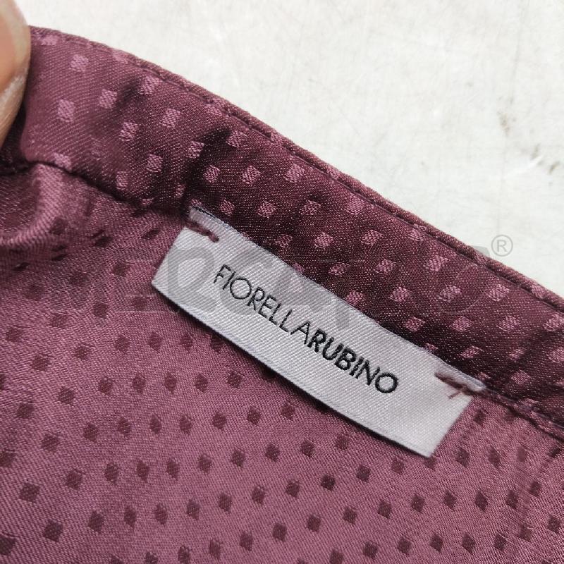 CASACCA DONNA BORDEAUX BOTTONI QUADRATINI FIORELLA RUBINO  | Mercatino dell'Usato Domodossola 4