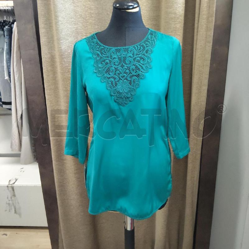 CASACCA DONNA VERDE PARTE PIZZO BOTTONE DIETRO MARELLA  | Mercatino dell'Usato Domodossola 1