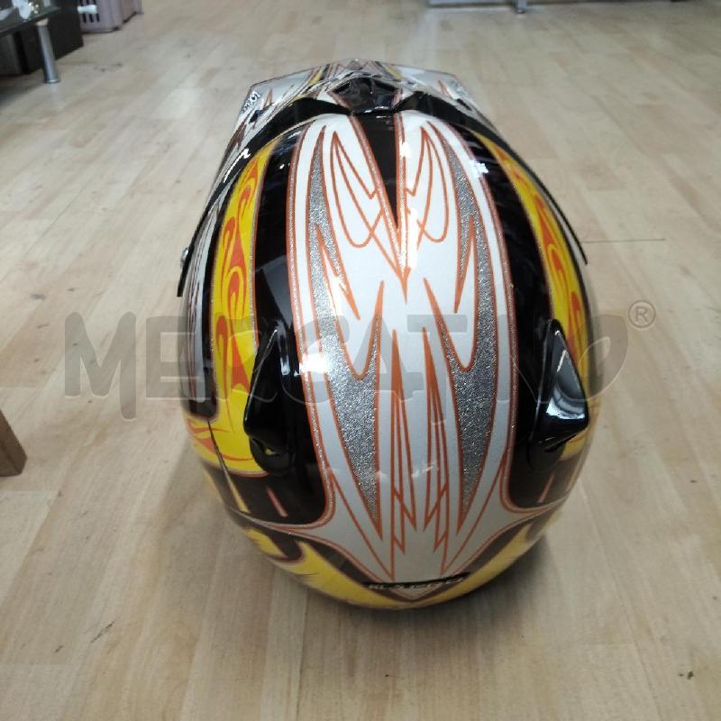 CASCO MOTO GIALLO ARANCIONE AGV S | Mercatino dell'Usato Domodossola 3