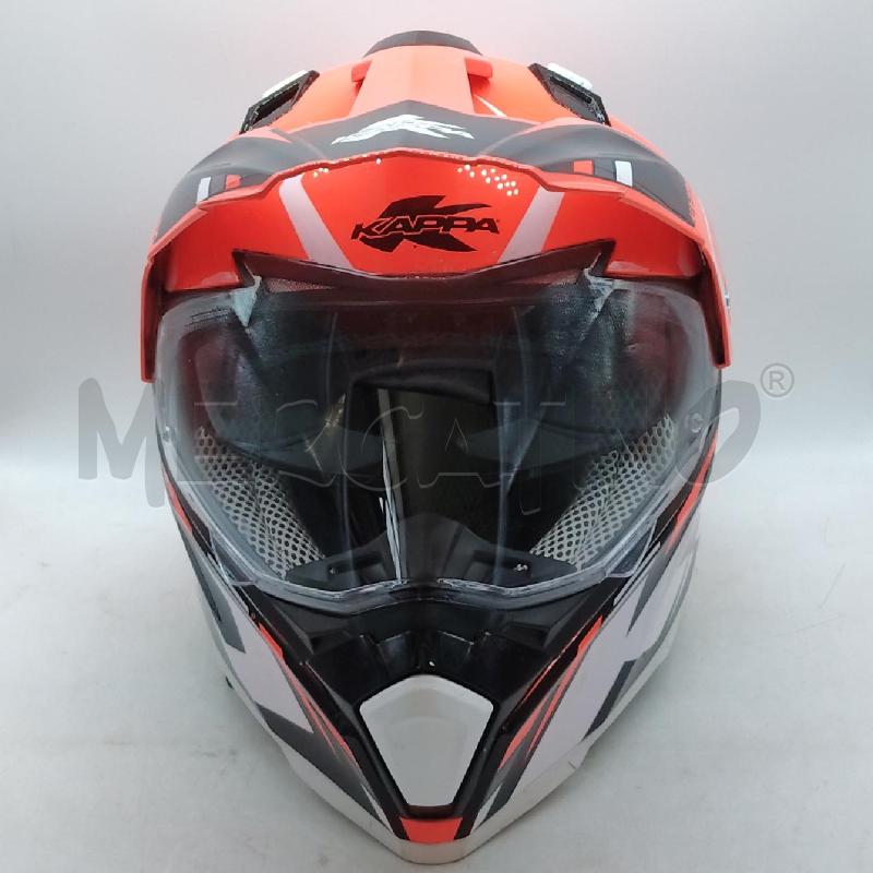 CASCO MOTO KAPPA ARANCIONE NERO | Mercatino dell'Usato Domodossola 2