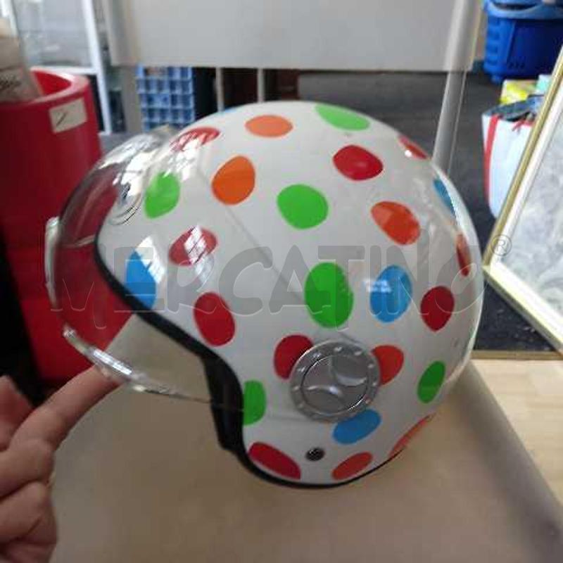 CASCO MOTO POIS COLORATI AL | Mercatino dell'Usato Domodossola 2