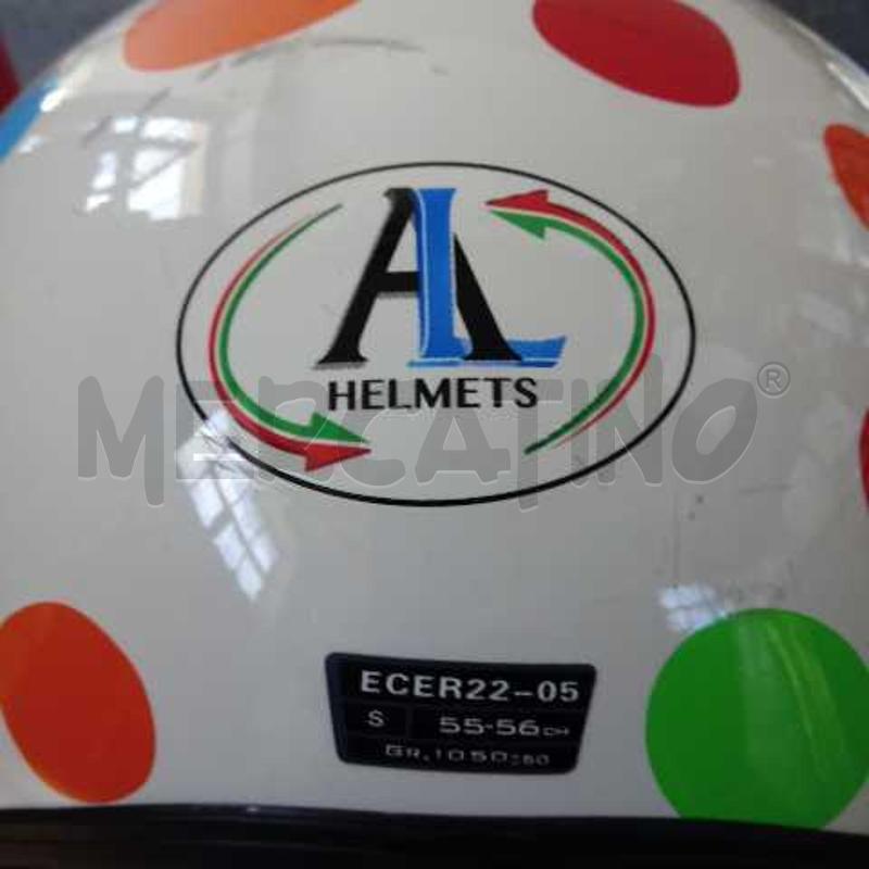 CASCO MOTO POIS COLORATI AL | Mercatino dell'Usato Domodossola 3