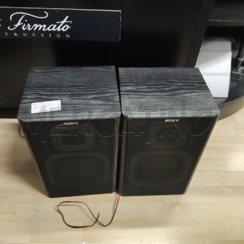 CASSE ACUSTICHE SONY NERE  | Mercatino dell'Usato Domodossola 2
