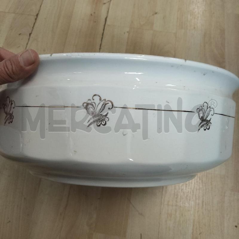 CATINO CERAMICA LAVENO DECORO DORATO | Mercatino dell'Usato Domodossola 2