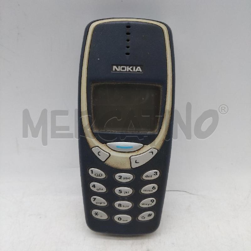 CELLULARE NIKIA 3310 CON ALIMENTATORE E BATTERIA  | Mercatino dell'Usato Domodossola 1