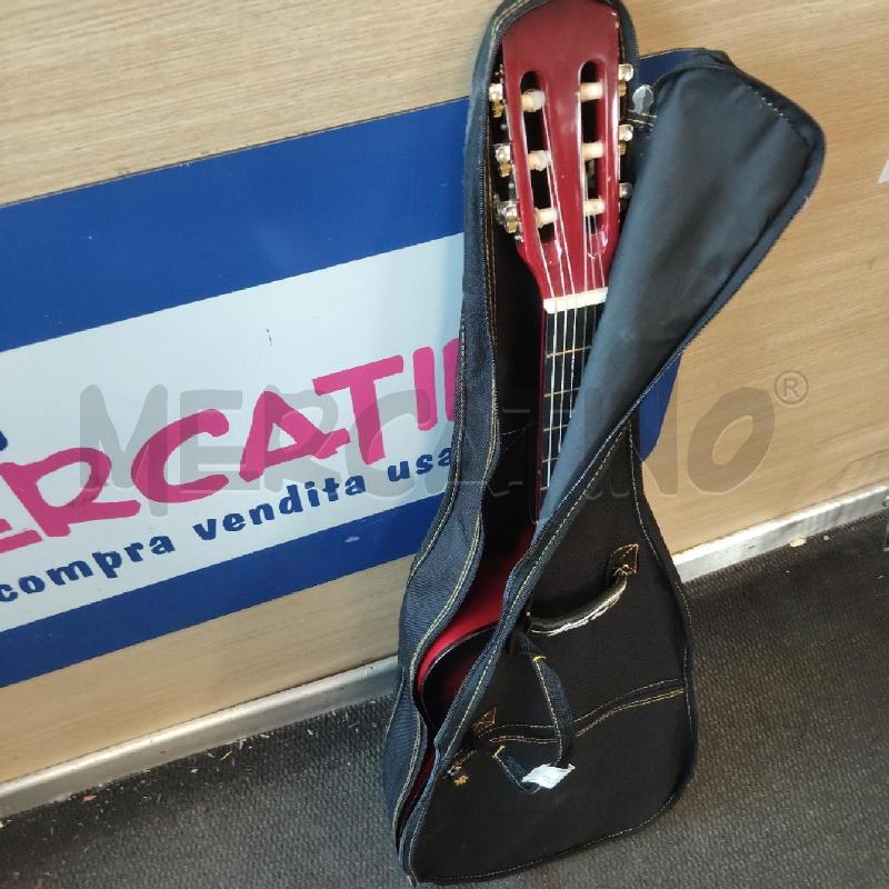 CHITARRA ROSSA OLVEIRA CON CUSTODIA | Mercatino dell'Usato Domodossola 3