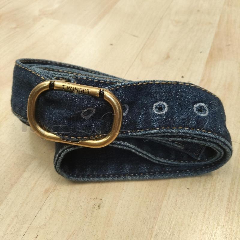 CINTURA DONNA JEANS TWIN SET SCURO  | Mercatino dell'Usato Domodossola 1