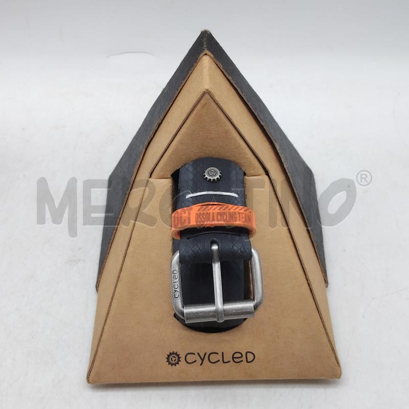 CINTURA UOMO NERA CYCLED | Mercatino dell'Usato Domodossola 1