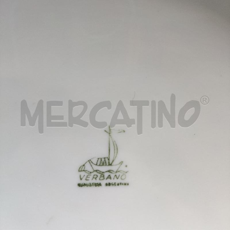 CIOTOLA CERAMICA VERBANO DECORO BLU ORO  | Mercatino dell'Usato Domodossola 4