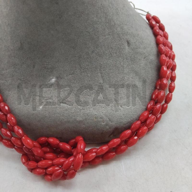 COLLANA 4 FILI ROSSA | Mercatino dell'Usato Domodossola 3