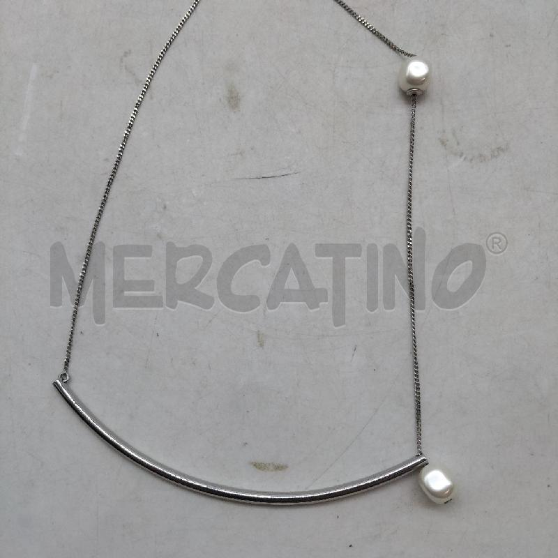 COLLANA ACCIAIO PERLE MORELLATO | Mercatino dell'Usato Domodossola 2