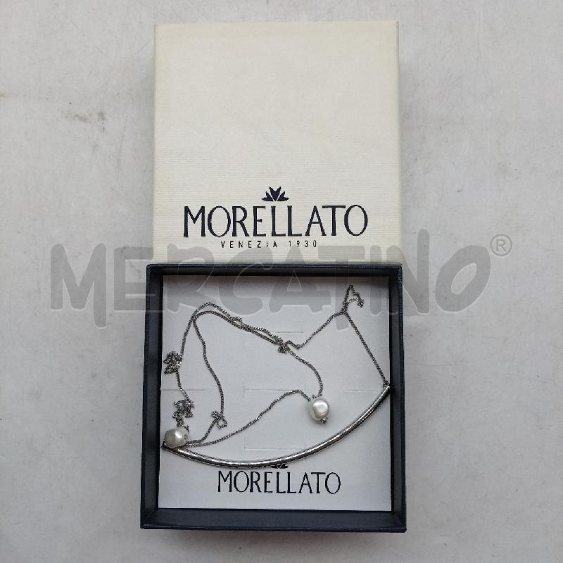 COLLANA ACCIAIO PERLE MORELLATO | Mercatino dell'Usato Domodossola 3