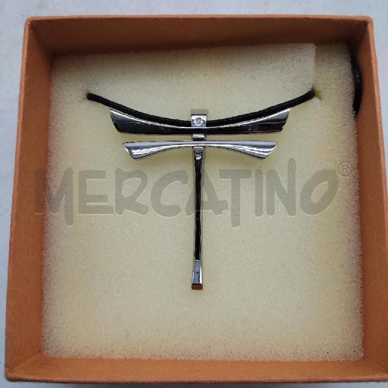 COLLANA BROSWAY LIBELLULA ARGENTO CORDINO NERO | Mercatino dell'Usato Domodossola 2