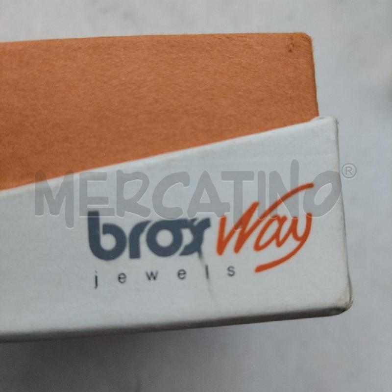 COLLANA BROSWAY LIBELLULA ARGENTO CORDINO NERO | Mercatino dell'Usato Domodossola 4