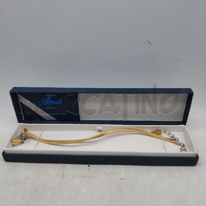 COLLANA CORDINO BEIGE ANTICA MURRINA APRILE | Mercatino dell'Usato Domodossola 1
