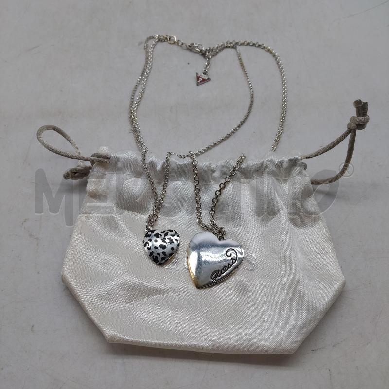 COLLANA GUESS ACCIAIO DOPPIO FILO  | Mercatino dell'Usato Domodossola 1