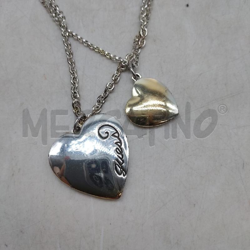 COLLANA GUESS ACCIAIO DOPPIO FILO  | Mercatino dell'Usato Domodossola 3