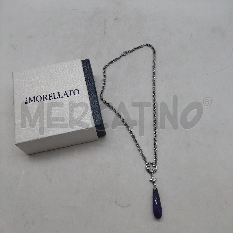 COLLANA MORELLATO CIONDOLO AMETISTA  | Mercatino dell'Usato Domodossola 1