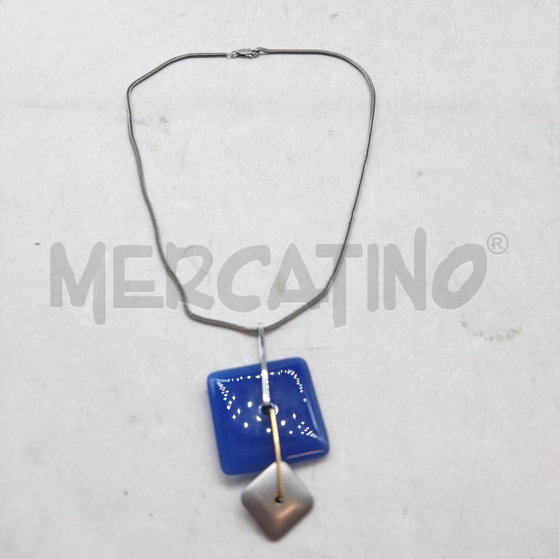 COLLANA MORELLATO COLLEZIONE CHAKRA CIONDOLI ACCIAIO E BLU | Mercatino dell'Usato Domodossola 1