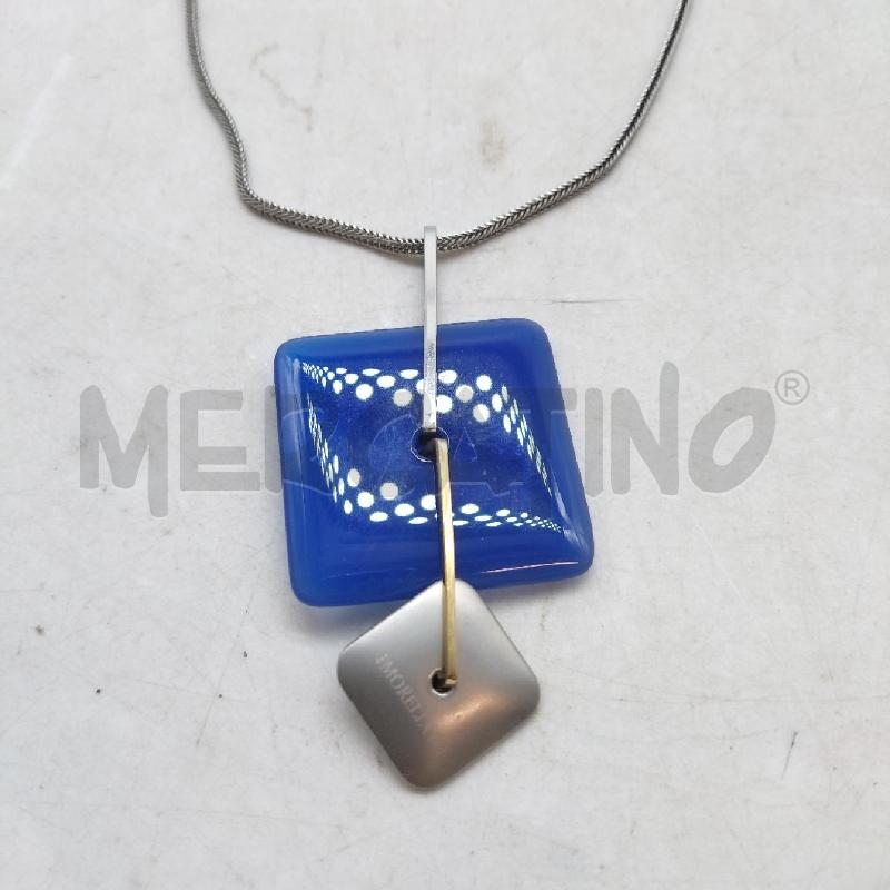 COLLANA MORELLATO COLLEZIONE CHAKRA CIONDOLI ACCIAIO E BLU | Mercatino dell'Usato Domodossola 2