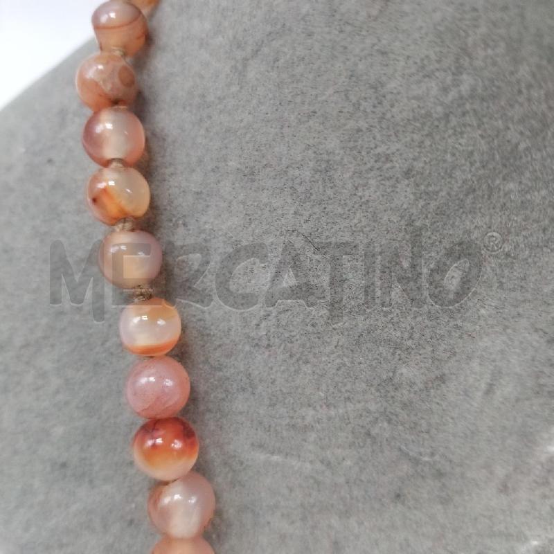 COLLANA PIETRA DURA ARANCIONE | Mercatino dell'Usato Domodossola 2