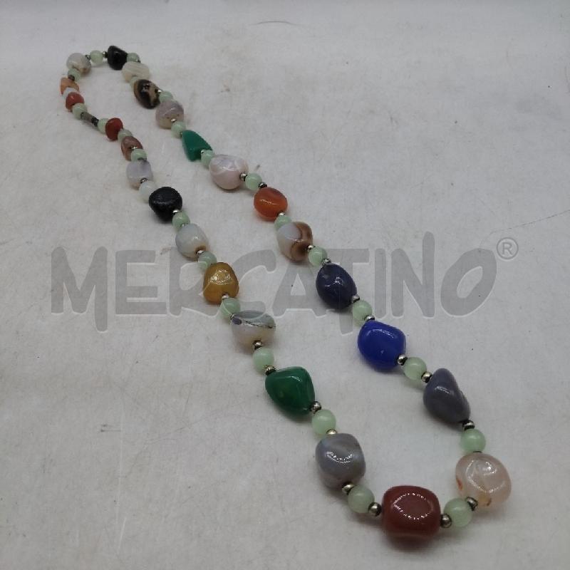 COLLANA PIETRE COLORATE | Mercatino dell'Usato Domodossola 1