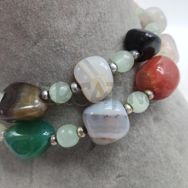 COLLANA PIETRE COLORATE | Mercatino dell'Usato Domodossola 3