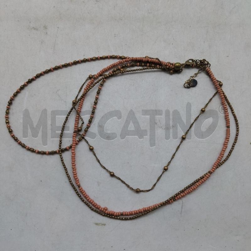 COLLANA ROSA PERLINE VESTOPAZZO | Mercatino dell'Usato Domodossola 2