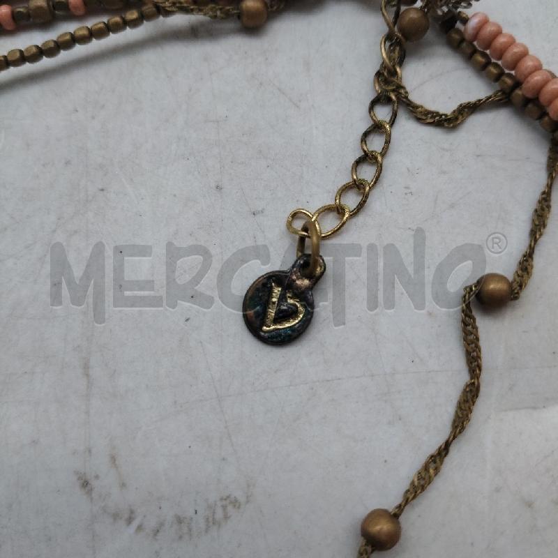 COLLANA ROSA PERLINE VESTOPAZZO | Mercatino dell'Usato Domodossola 3