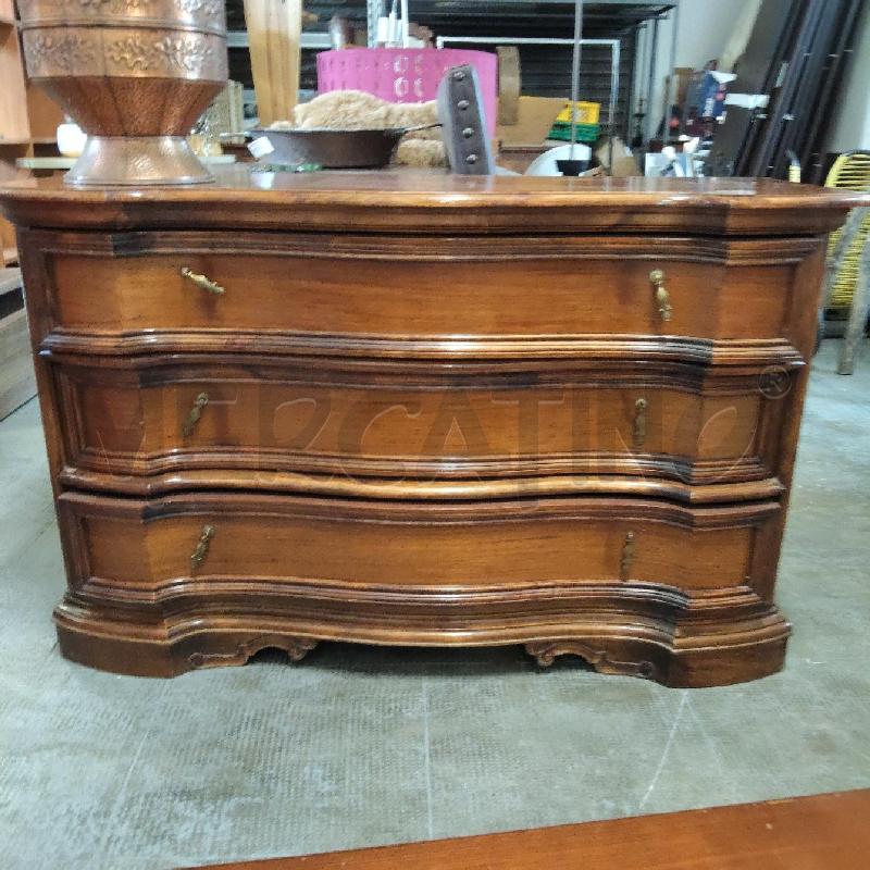 COMO' 3 CASSETTI LEGNO  | Mercatino dell'Usato Domodossola 2