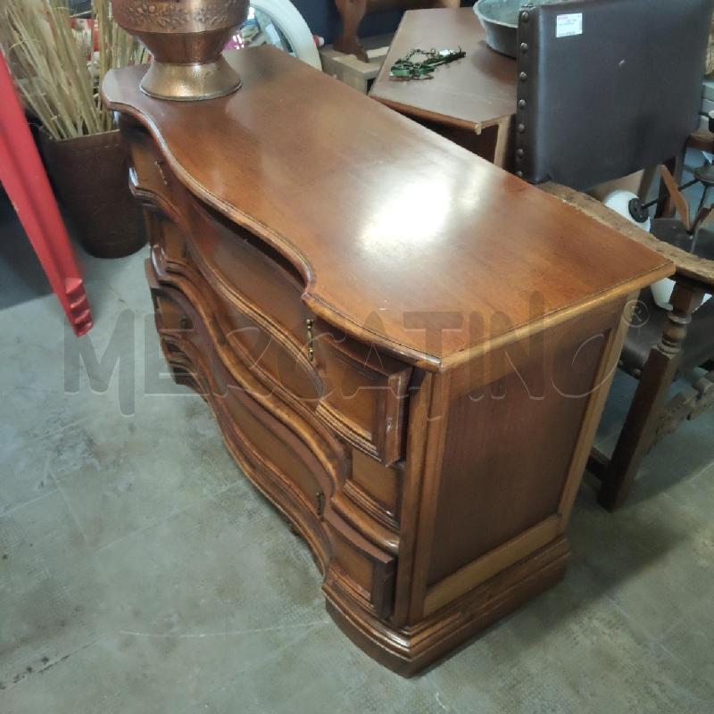 COMO' 3 CASSETTI LEGNO  | Mercatino dell'Usato Domodossola 3