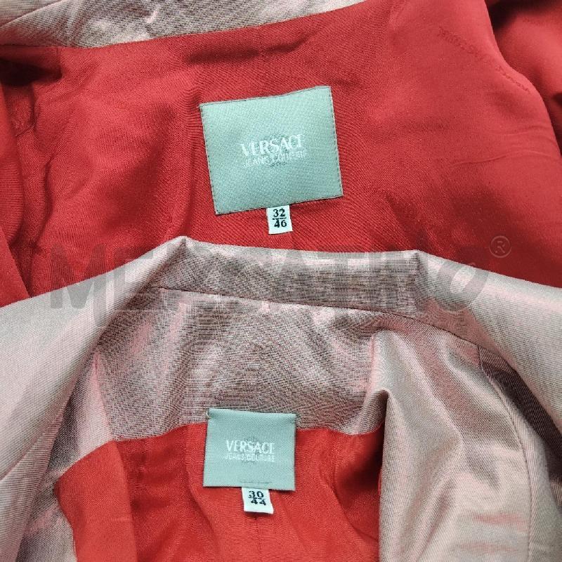 COMPLETO DONNA ABITO+GIACCA ROSA CANGIANTE VERSACE | Mercatino dell'Usato Domodossola 5