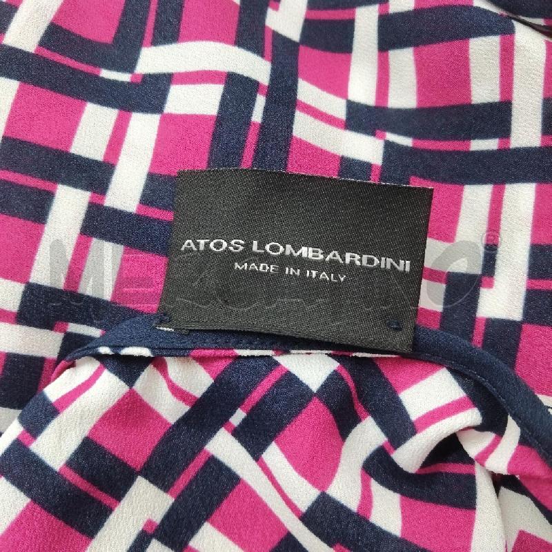 COMPLETO DONNA ATOS LOMBARDINI BLU BIANCO FUCSIA | Mercatino dell'Usato Domodossola 3