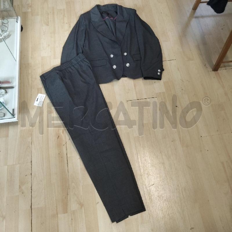 COMPLETO DONNA GRIGIO GIACCA PANTALONI FIORELLA RUBINO | Mercatino dell'Usato Domodossola 1