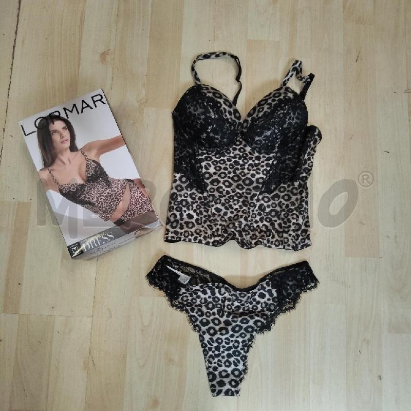 COMPLETO DONNA INTIMO LOREMAR ANIMALIER | Mercatino dell'Usato Domodossola 1