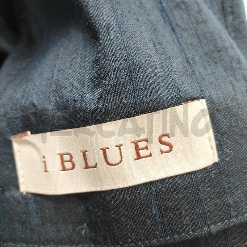 COMPLETO DONNA SETA BLU SCURO GIACCA+PANTALONE I BLUES | Mercatino dell'Usato Domodossola 4