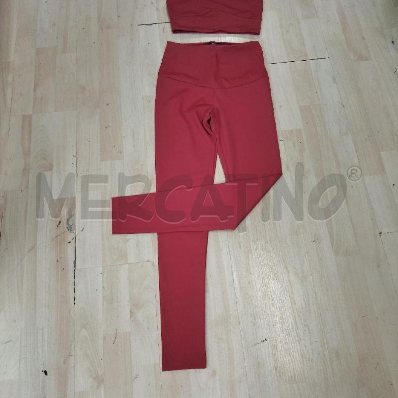 COMPLETO DONNA SPORT ROSSO TEZENIS TOP+LEGGHI | Mercatino dell'Usato Domodossola 2