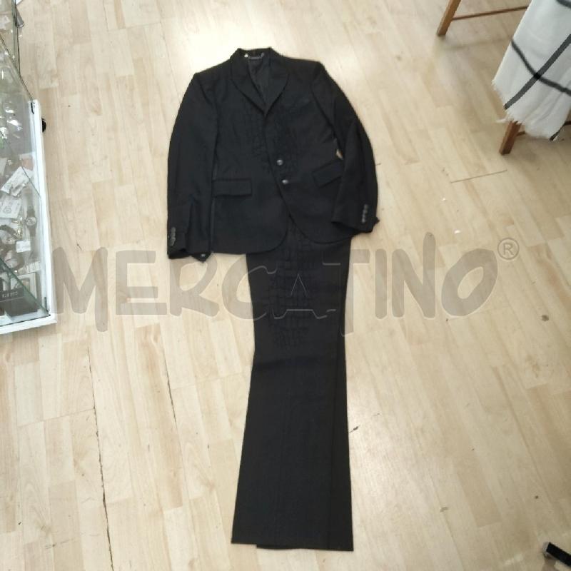 COMPLETO UOMO ROBERTO CAVALLI GIACCA+PANTALONE NERO  | Mercatino dell'Usato Domodossola 1