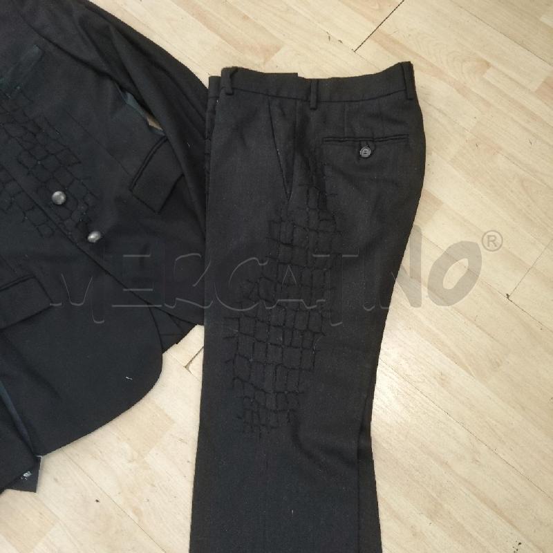 COMPLETO UOMO ROBERTO CAVALLI GIACCA+PANTALONE NERO  | Mercatino dell'Usato Domodossola 4