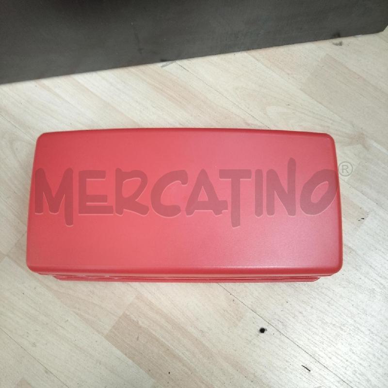 CONTENITORE PLASTICA TUPPERWARE PLUMCAKE ROSSO | Mercatino dell'Usato Domodossola 2