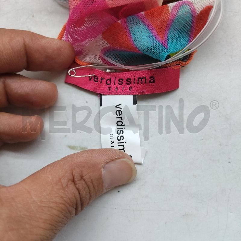COPRI COSTUME BIKINI DONNA FANTASIA FIORI VERDISSIMA | Mercatino dell'Usato Domodossola 4
