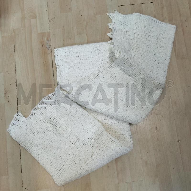COPRI LETTO MATRIMONIALE BIANCO UNCINETTO | Mercatino dell'Usato Domodossola 1