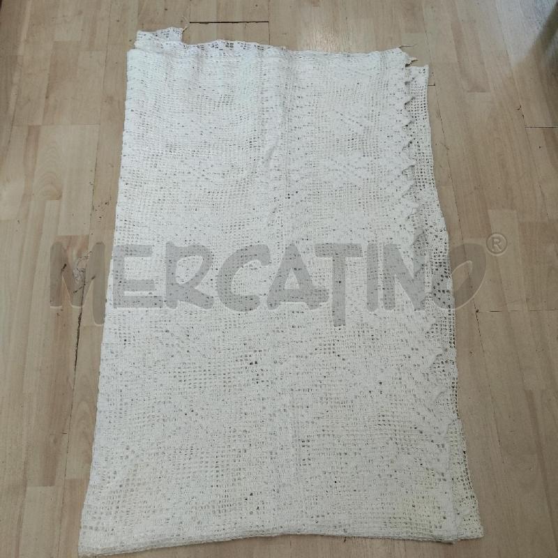 COPRI LETTO MATRIMONIALE BIANCO UNCINETTO | Mercatino dell'Usato Domodossola 2