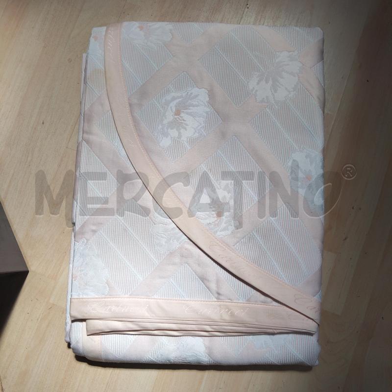 COPRI LETTO MATRIMONIALE ROSA DAMASCATO CARLUCCI | Mercatino dell'Usato Domodossola 1